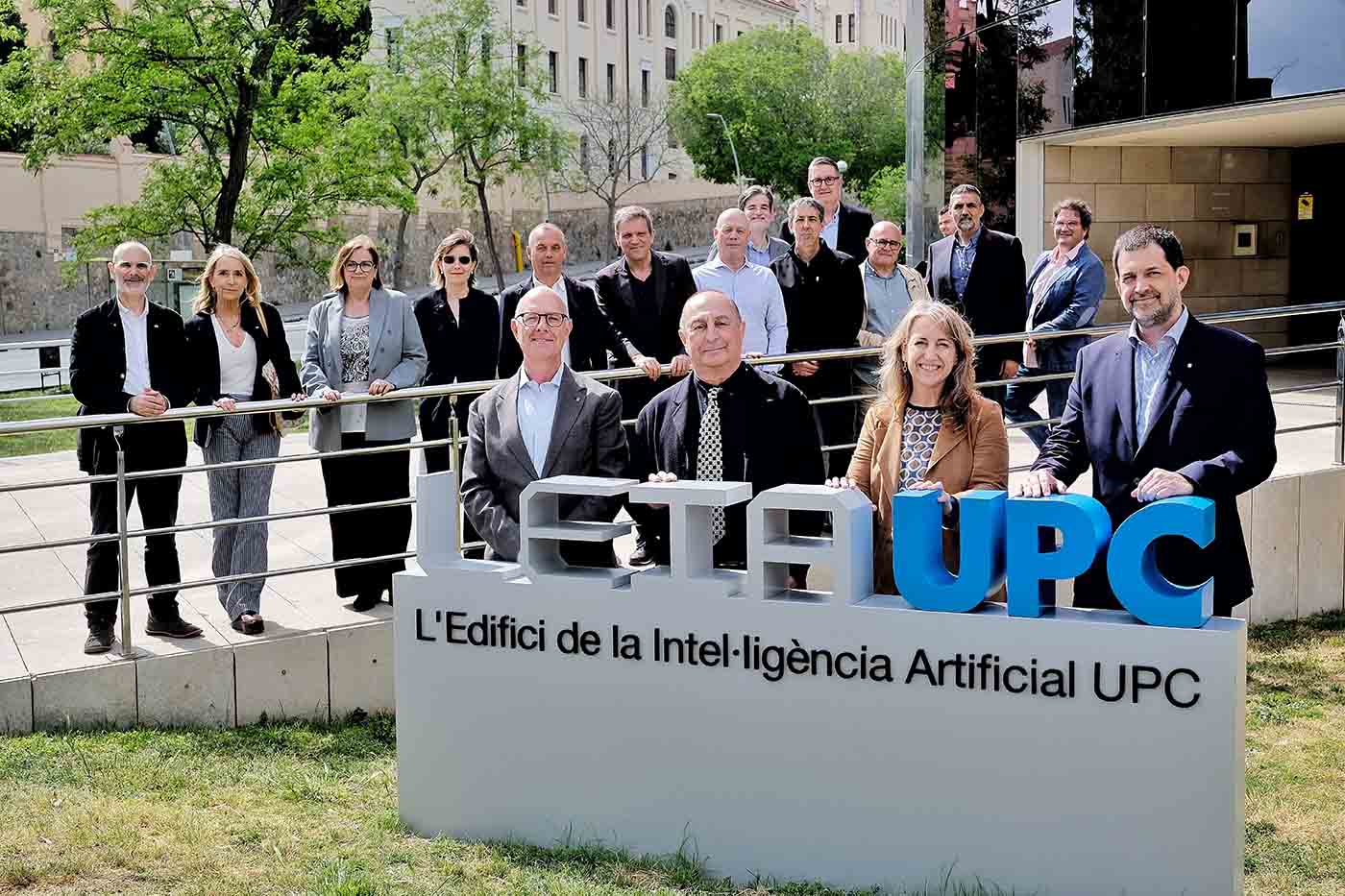 El LEIA UPC es transforma en LEIA UPC, l’edifici de referència de la intel·ligència artificial de la Universitat