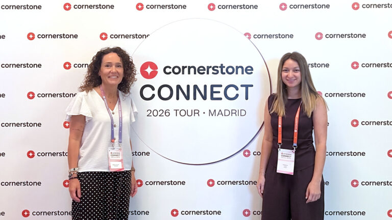 Conectamos con el futuro de la gestión del talento y la IA en el Cornerstone Connect 2026 Madrid