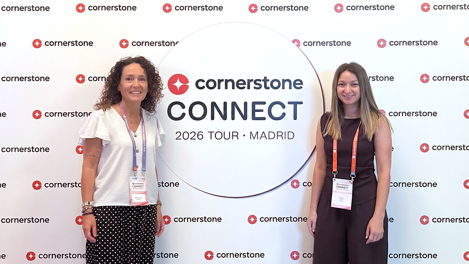 Connecting with the future of talent management and AI at Cornerstone Connect 2026 Madrid